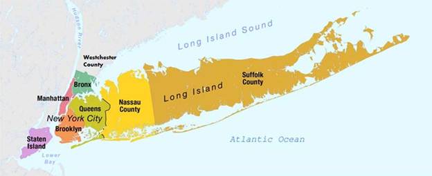 Map Of New York Boroughs A History Of The Geography Of New York City (Revised Version) By Stephen P.  Morse & Joel D. Weintraub An Early Version Of This Article Appeared In  Dorot Volume 36-1, Fall 2014 A Copy Of That Version, Augmented With  Additional Material, Appears Here. This ...