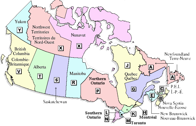 Decoding Canadian Postal Codes In One Step